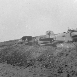 World War I : Remains of German aeroplane