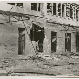 Colin James Ellis, World War II photograph album, Darwin.