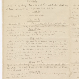 Handwritten diary of Dr Renner.