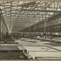 Laying floor in Main Assembly Plant.
