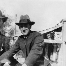 Two young men in a Yacka street