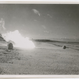 Colin James Ellis, World War II photograph album, Darwin.