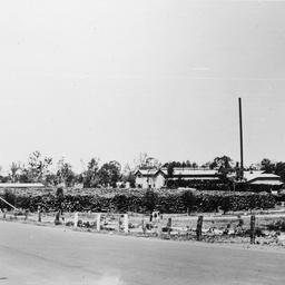 Berri Pumping station viewed from the road