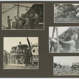 Photographs of inaugural England - Australia flight