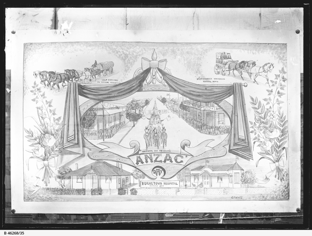 Greetings Card, Yorketown • Photograph • State Library of South Australia