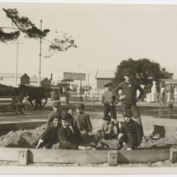 Views of the West Terrace playground