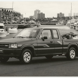 Photographs relating to Messenger Press : cars
