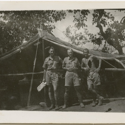 Colin James Ellis, World War II photograph album, Darwin.