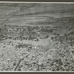 Aerial view of Delhi.