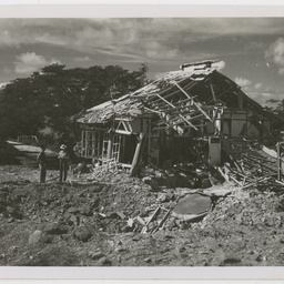 Colin James Ellis, World War II photograph album, Darwin.