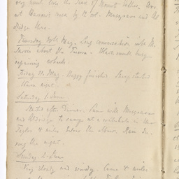 Handwritten diary of Dr Renner.