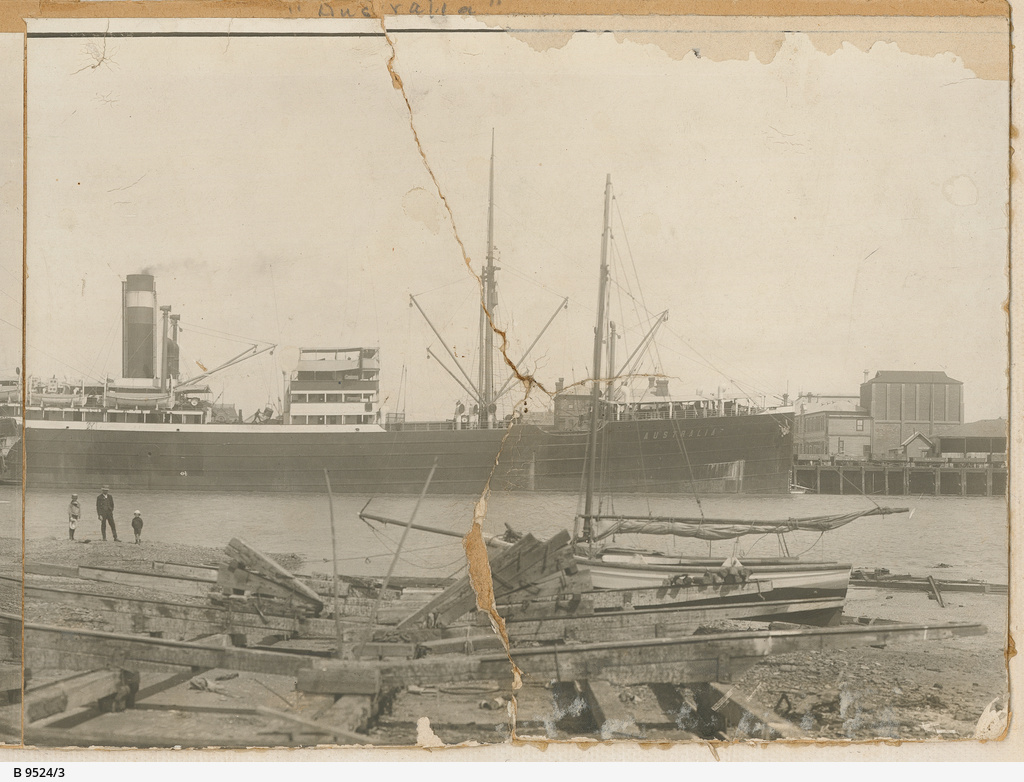 Wharves, Port Pirie • Photograph • State Library of South Australia