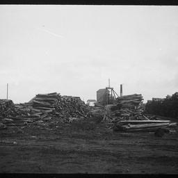 Timber stacks Wallaroo Mines