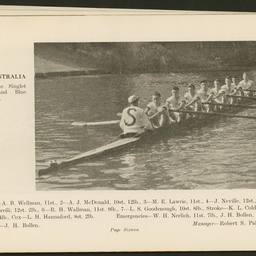South Australian Rowing Association : SUMMARY RECORD