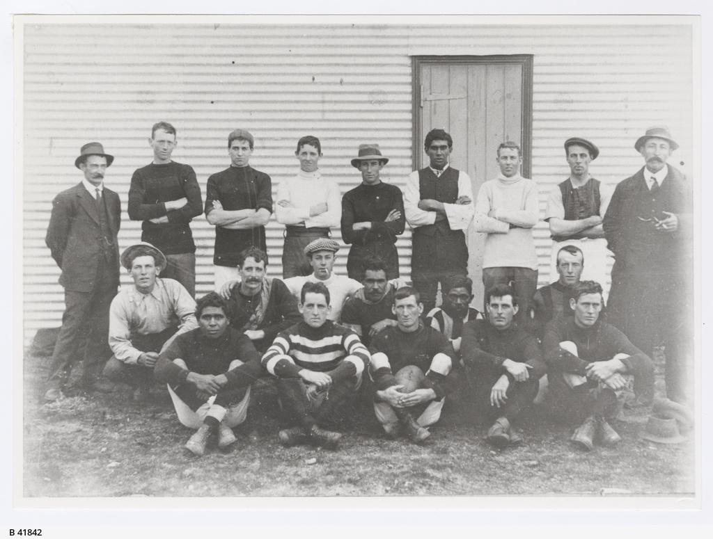 Kingston Football Team • Photograph • State Library of South Australia