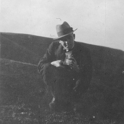 Man in country