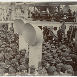 Photographs of the 1st S.A. Company during the Boer War