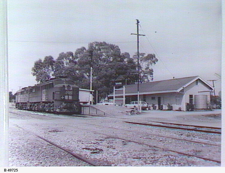 Railway Station, Nuriootpa • Photograph • State Library of South Australia