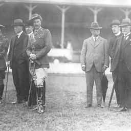 Sir Archibald Weigall at the Adelaide Oval