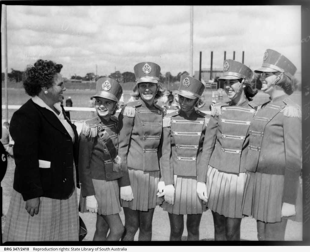 Marching Girls • Photograph • State Library of South Australia