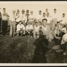 Cricket match at Bulgunnia
