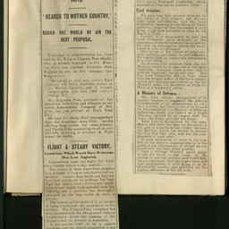 Newspaper cuttings
