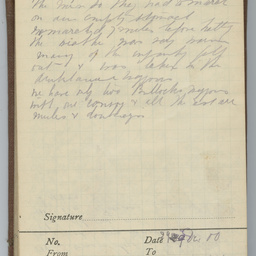 Diary of Trooper Miles Fletcher Swan