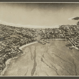 Aerial view of Sydney.