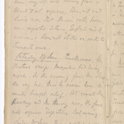 Handwritten diary of Dr Renner.