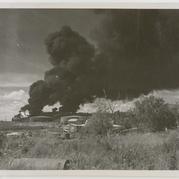 Colin James Ellis, World War II photograph album, Darwin.