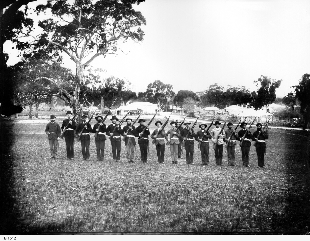 Williamstown Rifle Volunteers • Photograph • State Library of South
