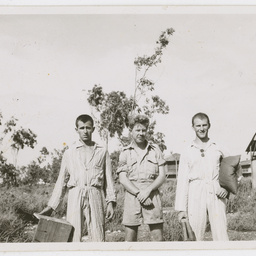 Colin James Ellis, World War II photograph album, Darwin.
