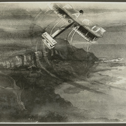 Vickers Vimy in flight.