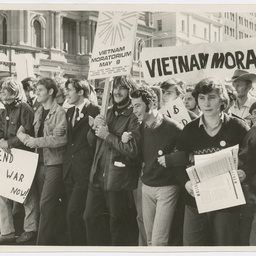 Vietnam War Moratorium rally