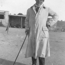 Man with stick