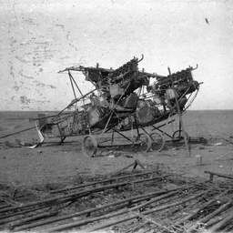 Plane crash.