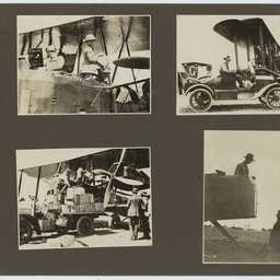 Photographs of inaugural England - Australia flight