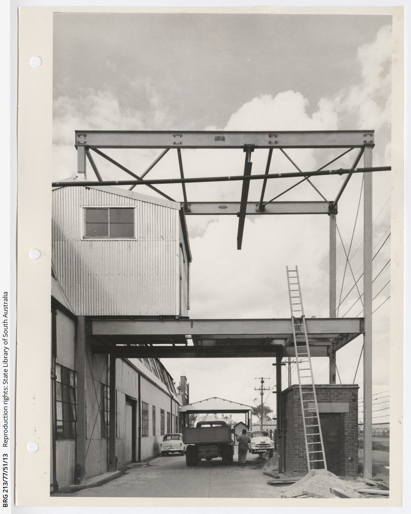 [Photographs of General MotorsHolden's Birkenhead and Beverley plants] • Photograph • State