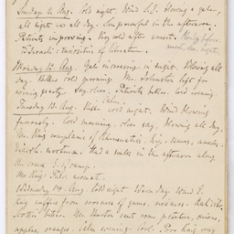 Handwritten diary of Dr Renner.